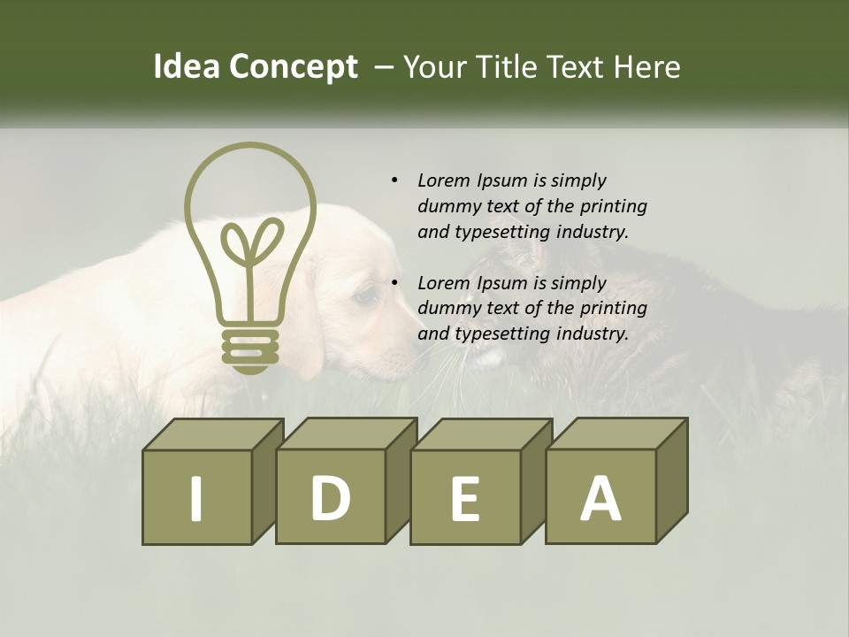 Technology Cool Climate PowerPoint Template