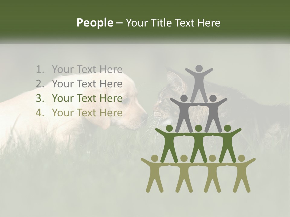 Technology Cool Climate PowerPoint Template