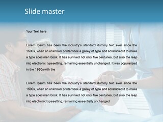 Industry Air Cool PowerPoint Template