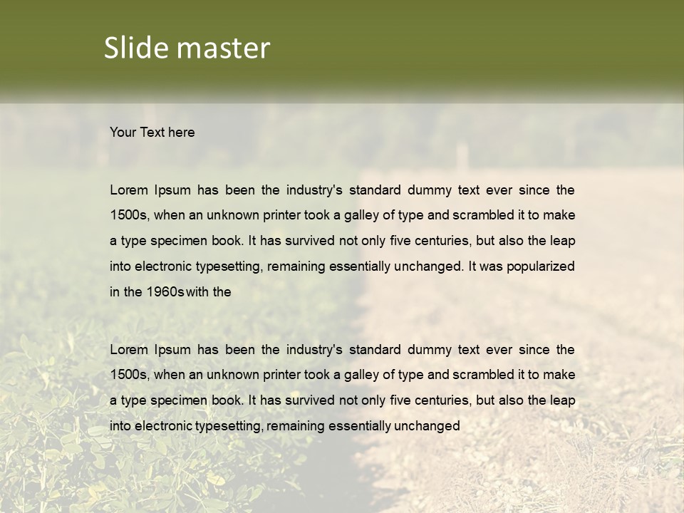 Power White Part PowerPoint Template