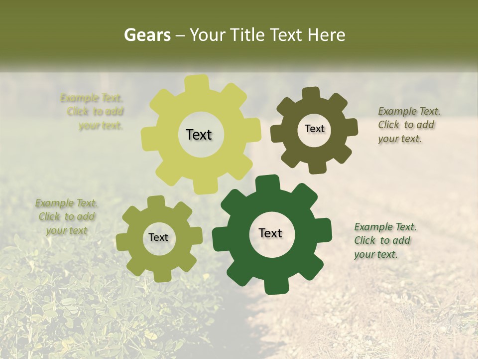 Power White Part PowerPoint Template