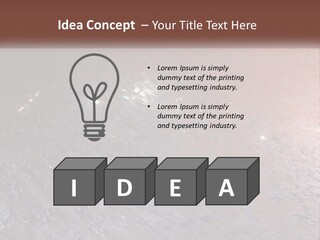 House Electric Condition PowerPoint Template