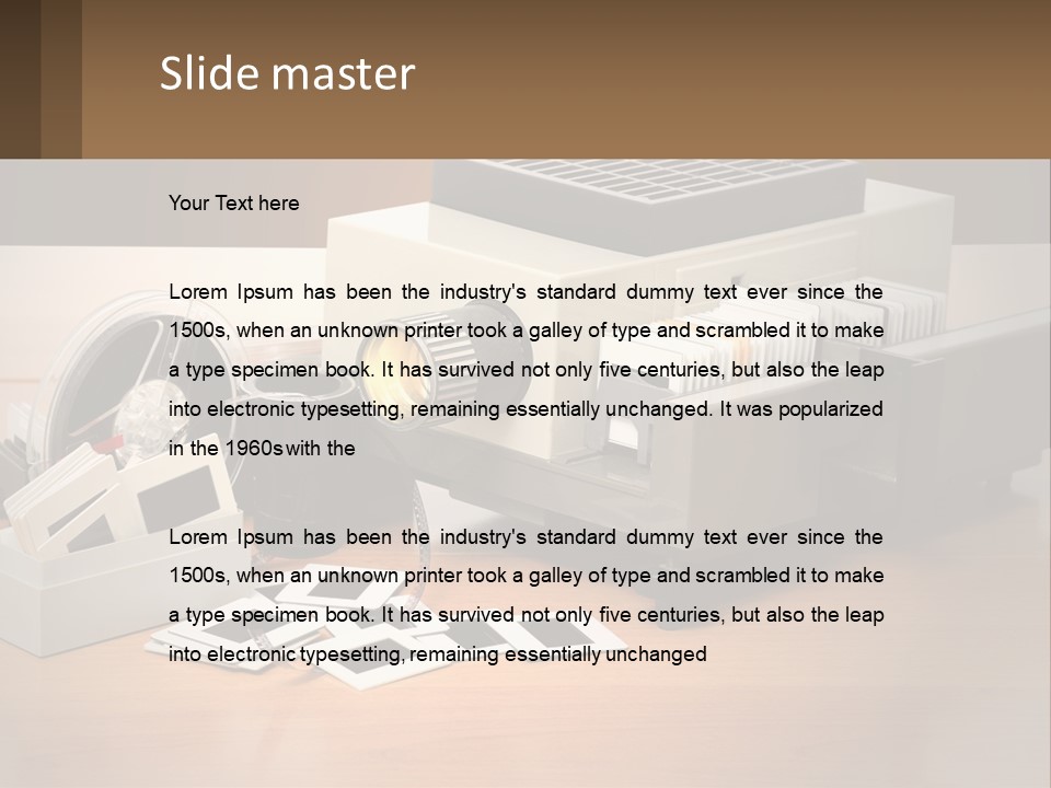 Climate Ventilation House PowerPoint Template