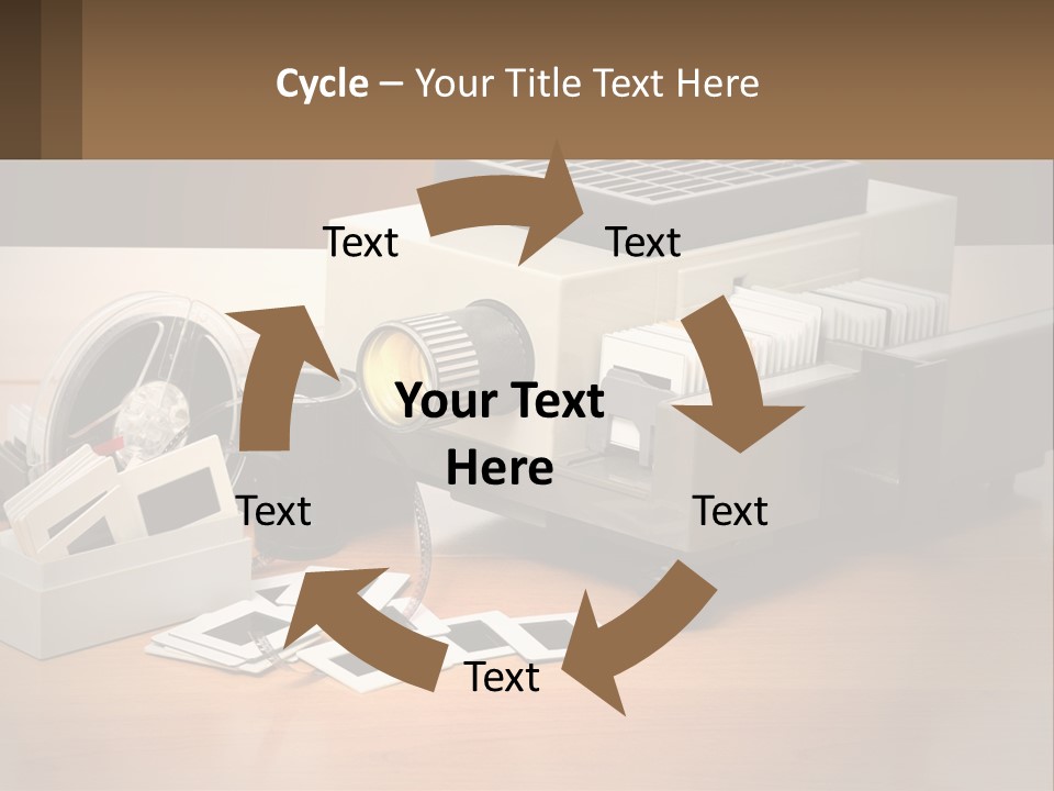 Climate Ventilation House PowerPoint Template