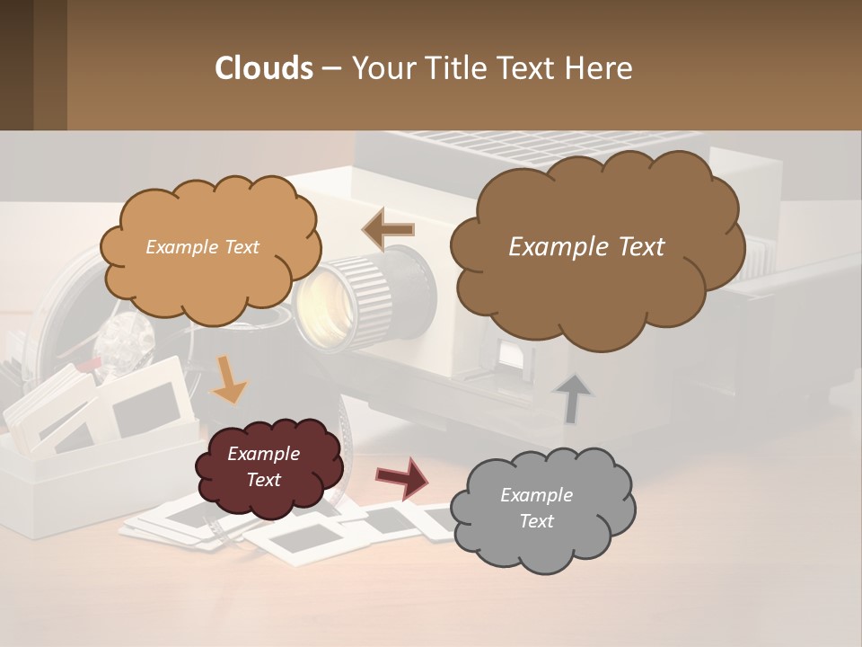 Climate Ventilation House PowerPoint Template