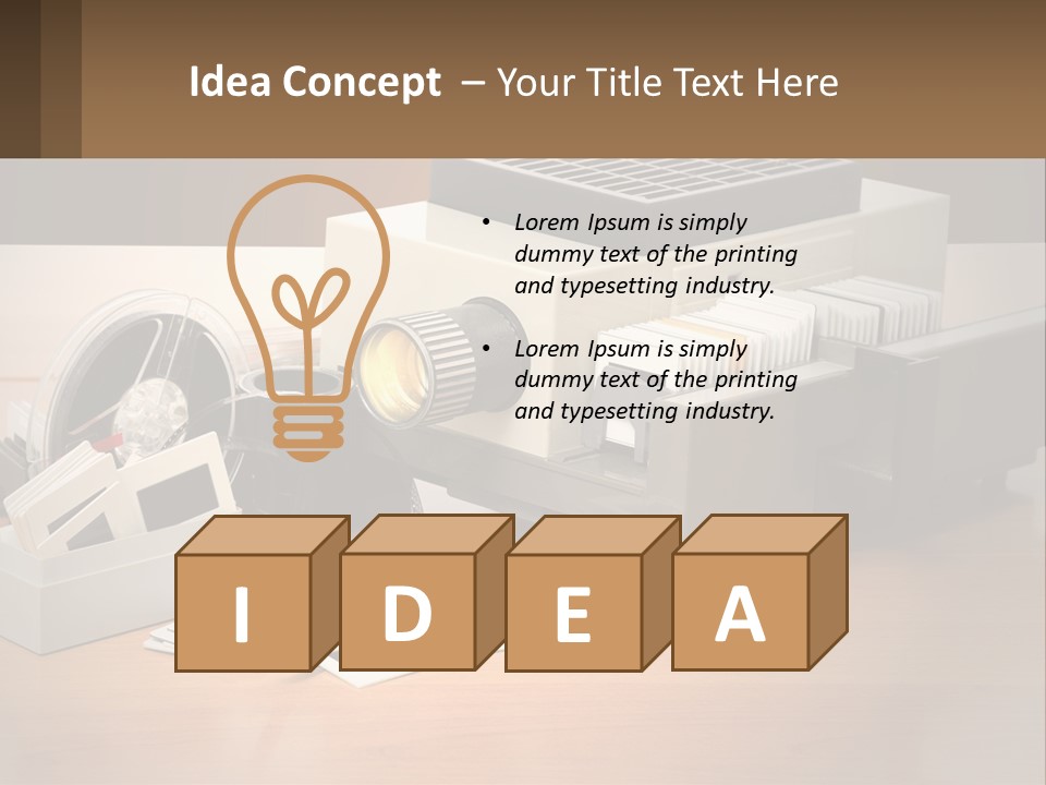 Climate Ventilation House PowerPoint Template
