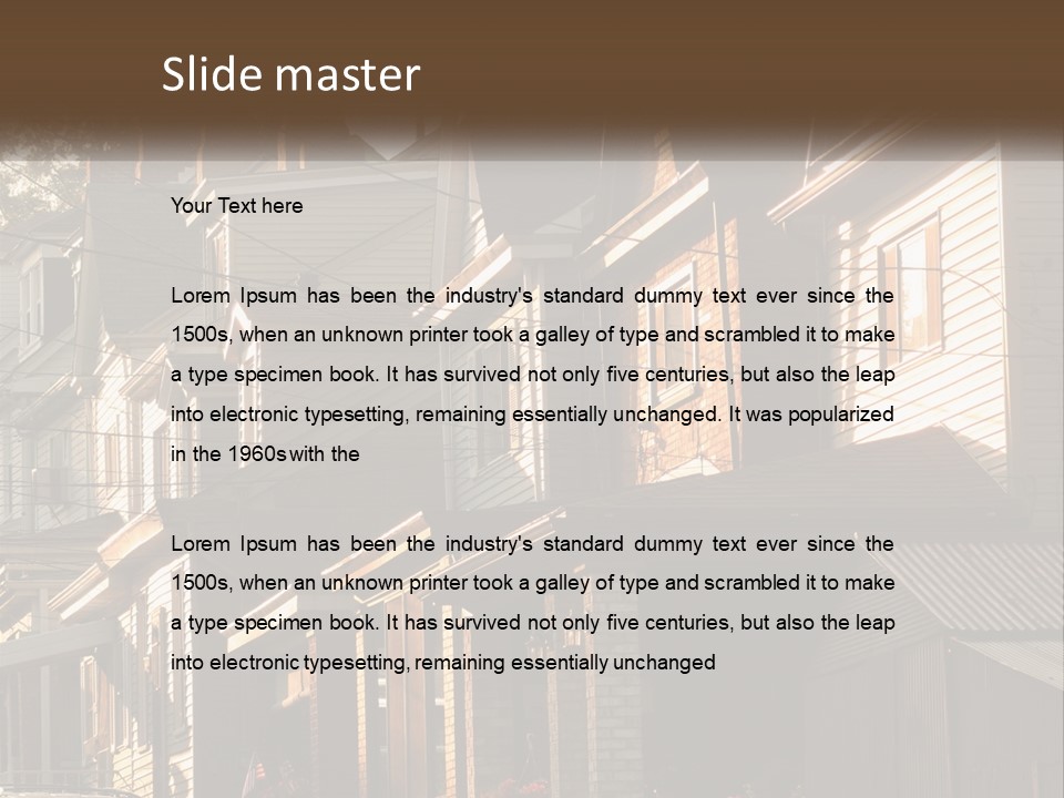 Temperature Supply Cooling PowerPoint Template