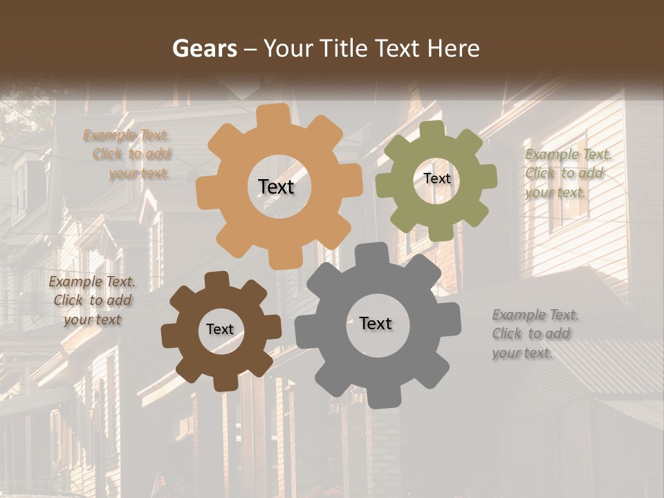 Temperature Supply Cooling PowerPoint Template