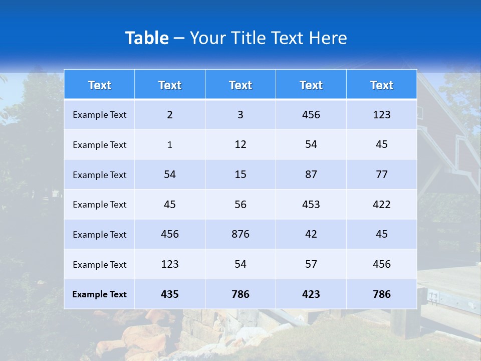 Condition Power Equipment PowerPoint Template