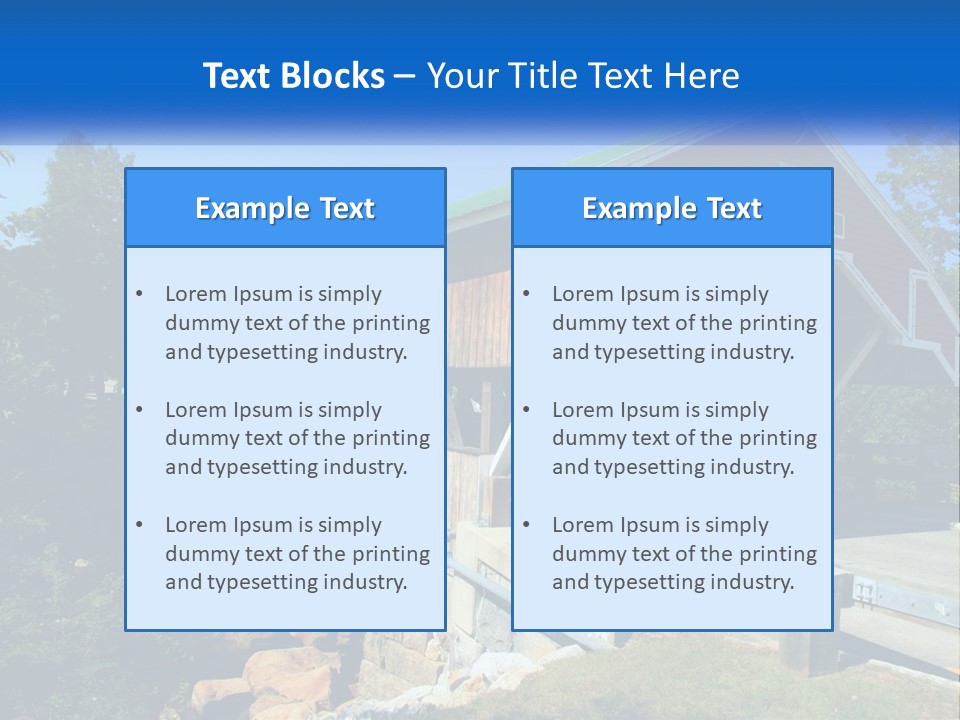 Condition Power Equipment PowerPoint Template