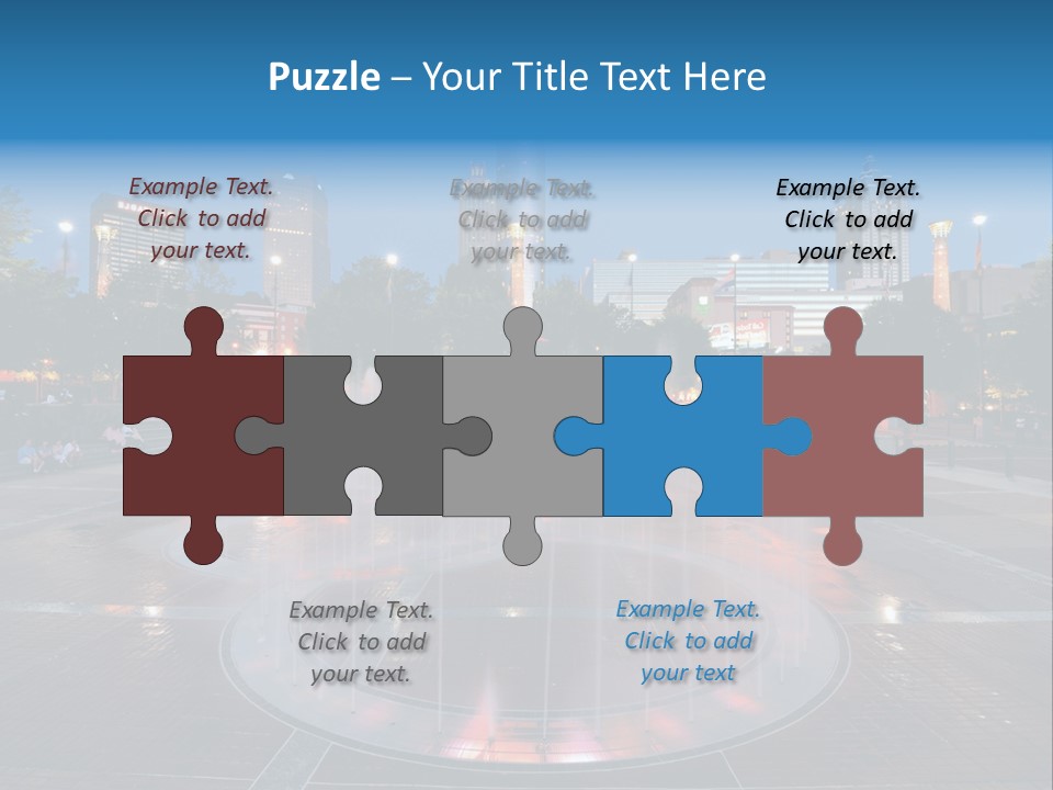 Home White Cooling PowerPoint Template