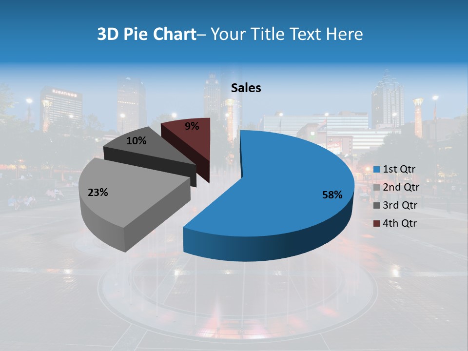Home White Cooling PowerPoint Template