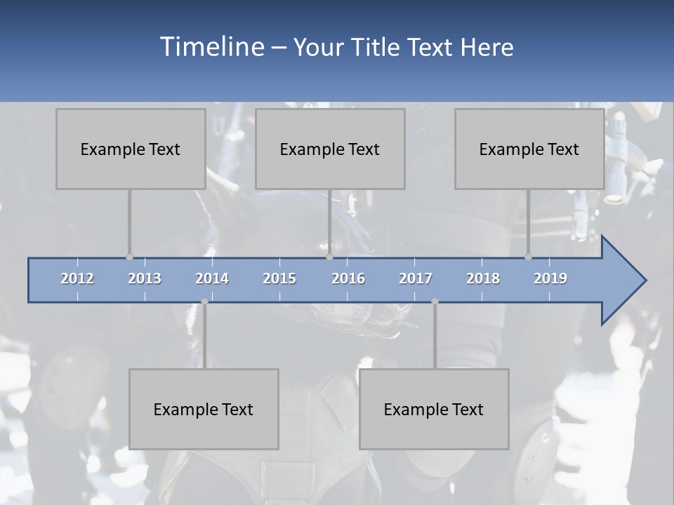 White Unit Power PowerPoint Template