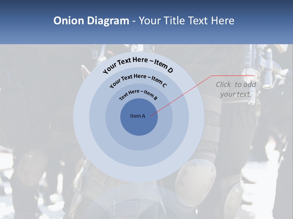 White Unit Power PowerPoint Template