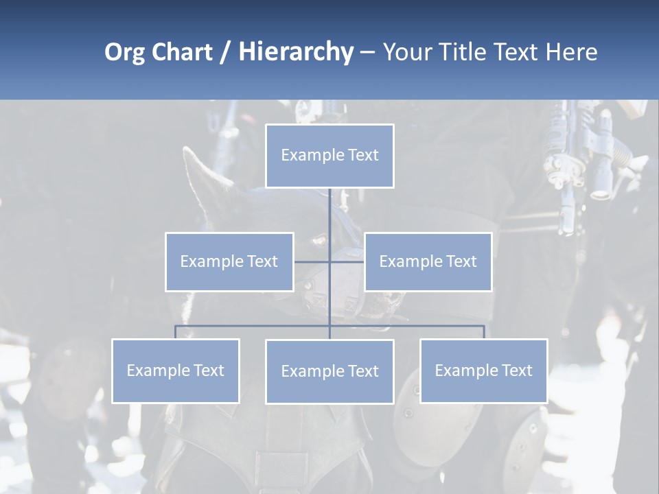 White Unit Power PowerPoint Template