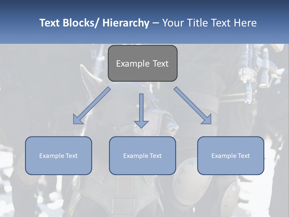 White Unit Power PowerPoint Template