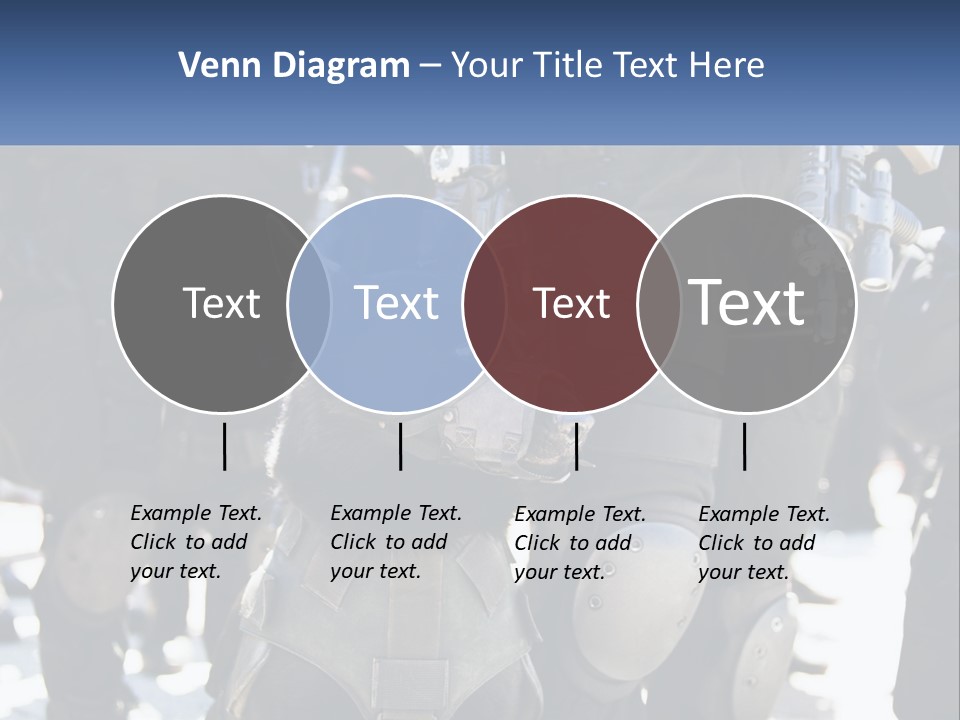 White Unit Power PowerPoint Template