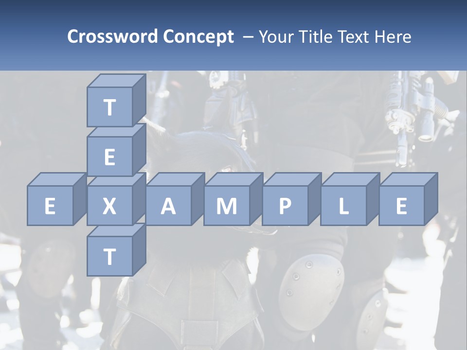 White Unit Power PowerPoint Template