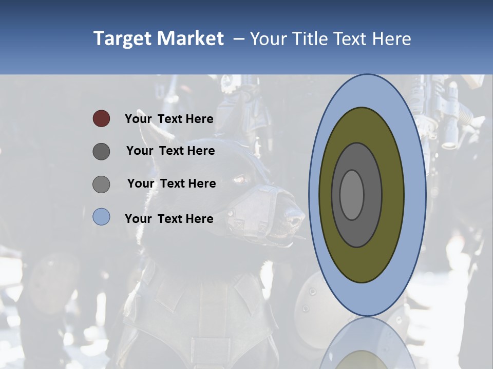 White Unit Power PowerPoint Template