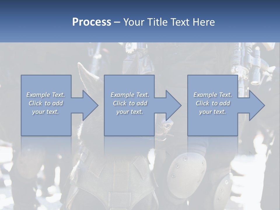 White Unit Power PowerPoint Template