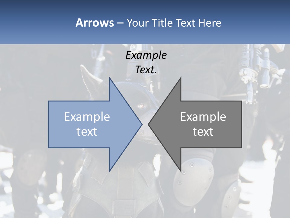 White Unit Power PowerPoint Template