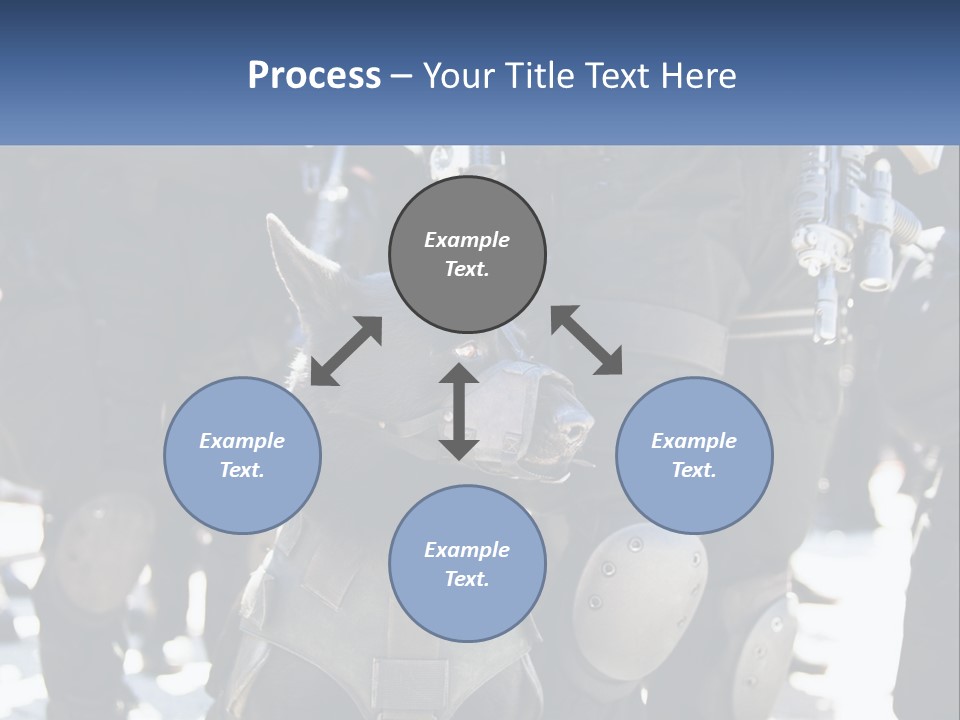 White Unit Power PowerPoint Template