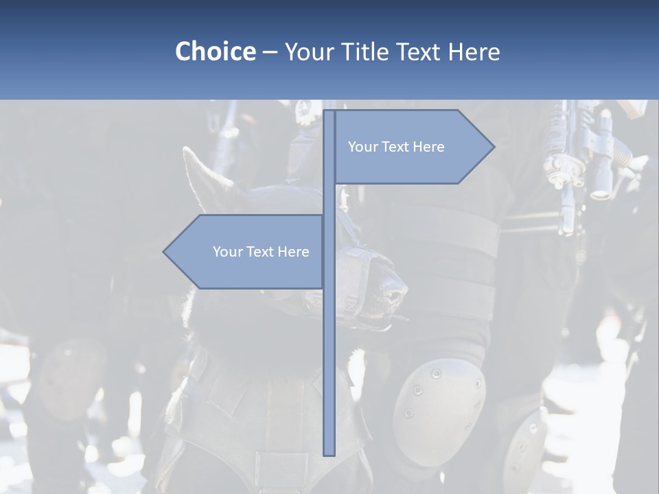 White Unit Power PowerPoint Template