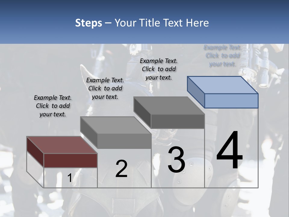 White Unit Power PowerPoint Template