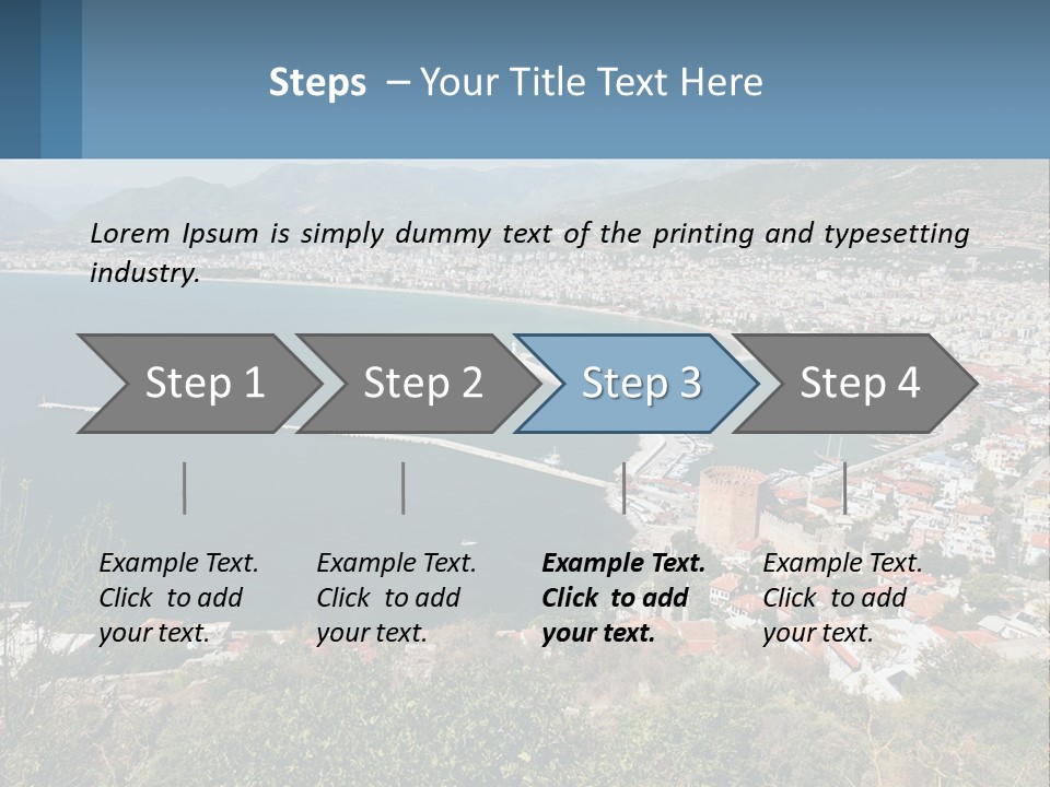 Air Industry White PowerPoint Template