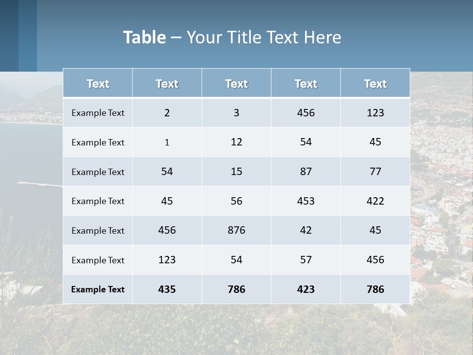 Air Industry White PowerPoint Template