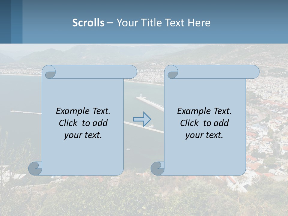 Air Industry White PowerPoint Template