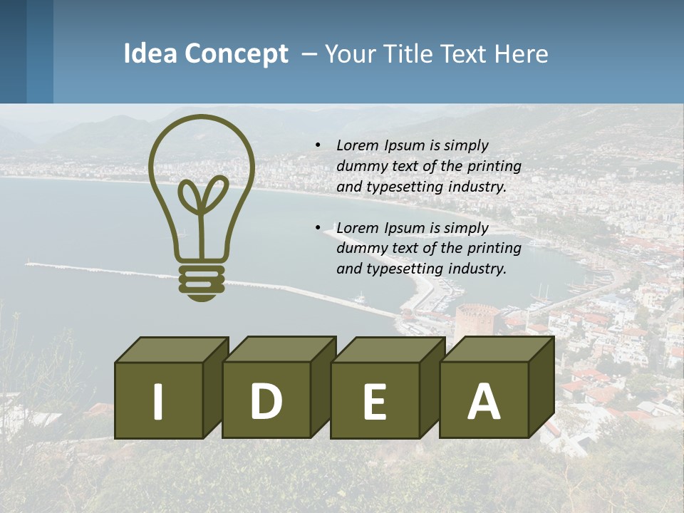 Air Industry White PowerPoint Template