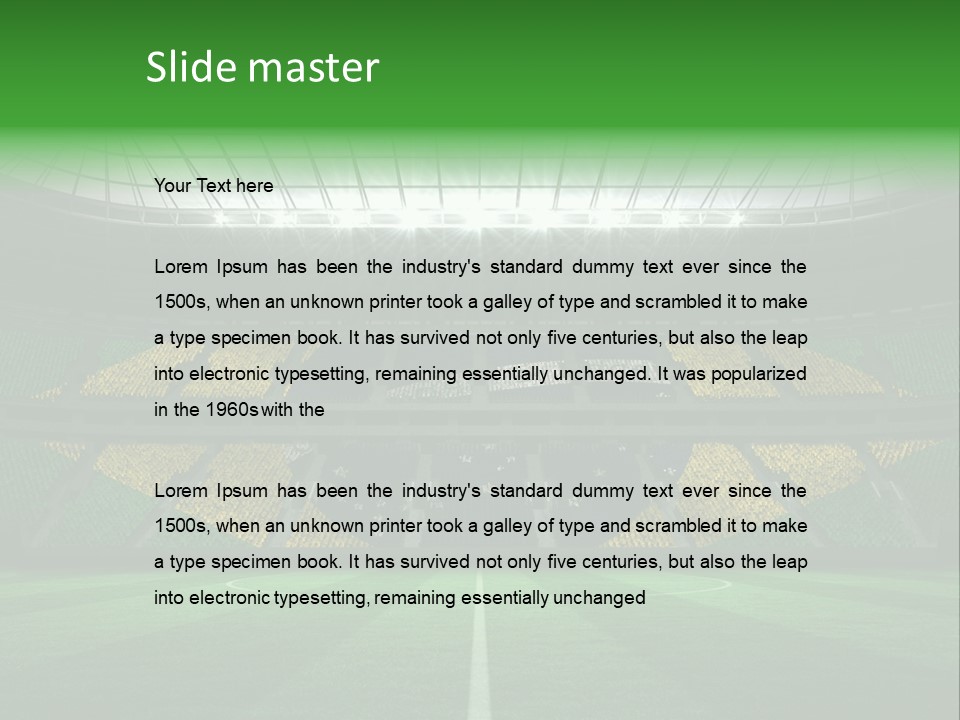 Equipment Heat Industry PowerPoint Template