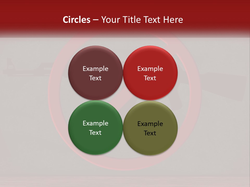 Heat White Switch PowerPoint Template