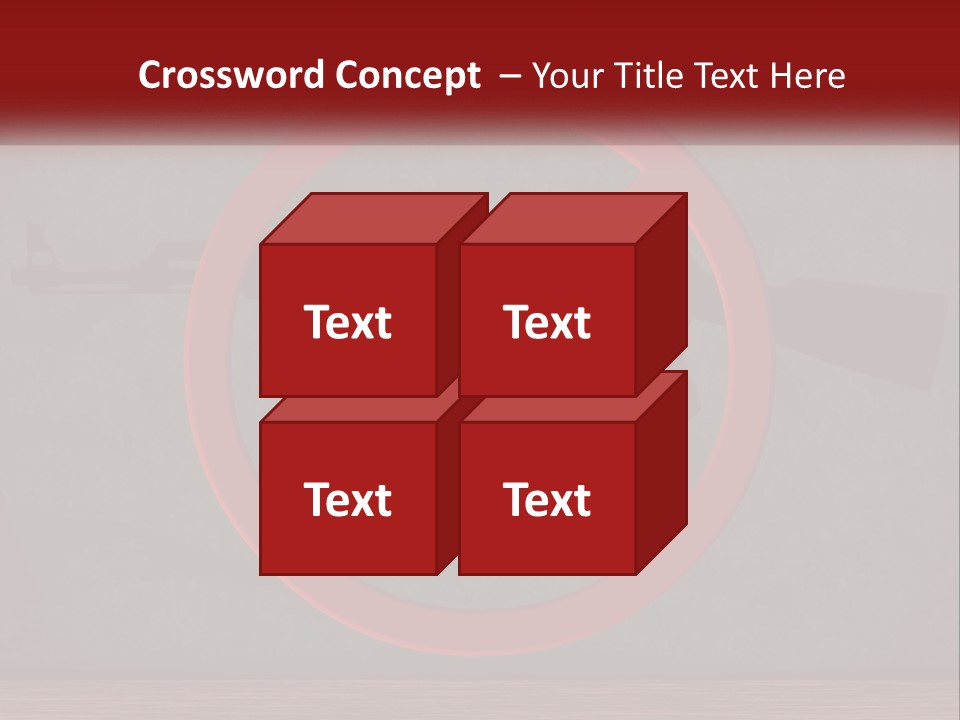 Heat White Switch PowerPoint Template