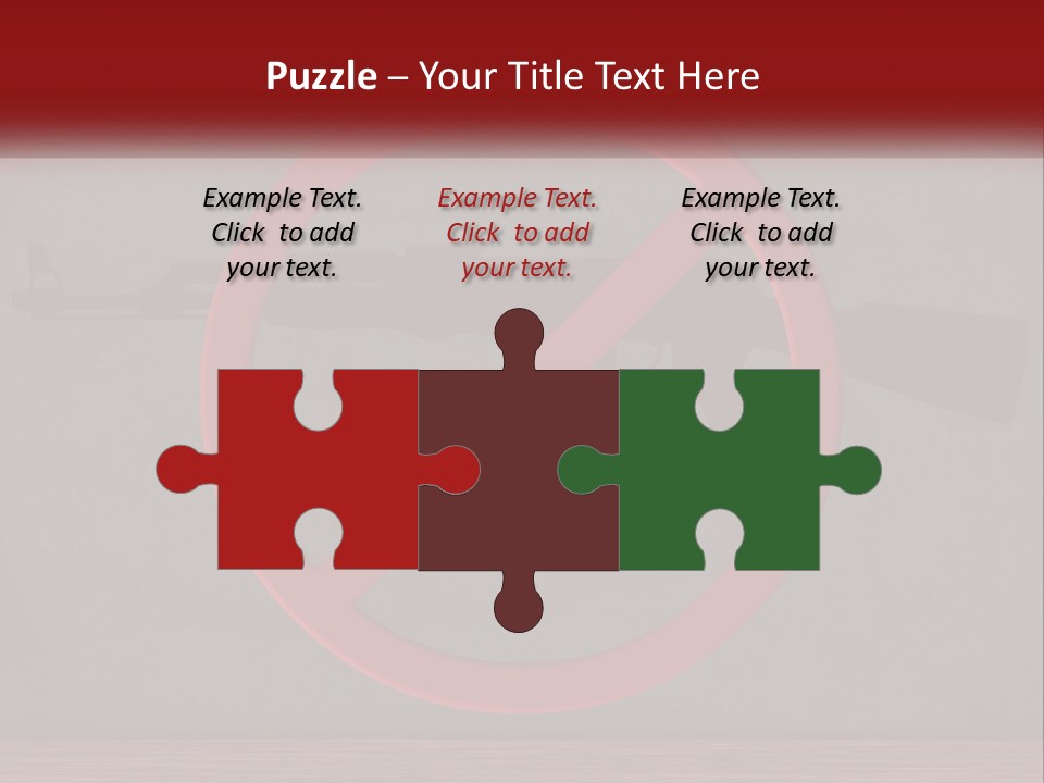 Heat White Switch PowerPoint Template