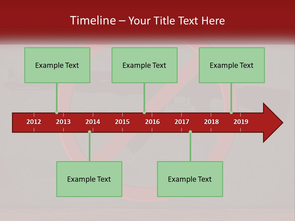 Heat White Switch PowerPoint Template