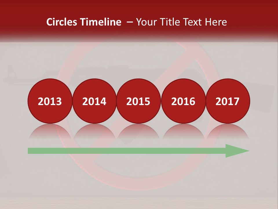 Heat White Switch PowerPoint Template