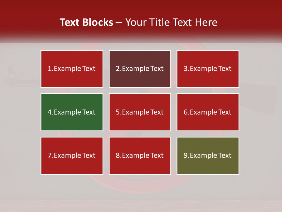 Heat White Switch PowerPoint Template
