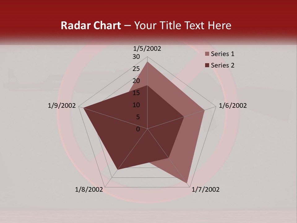 Heat White Switch PowerPoint Template