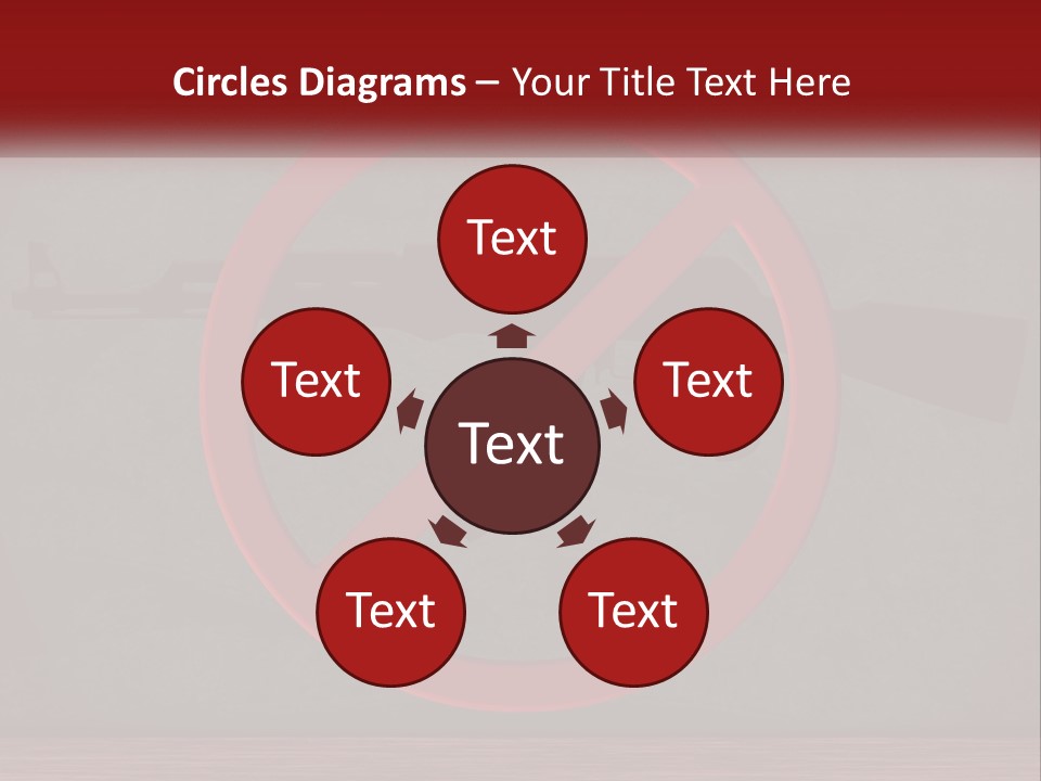 Heat White Switch PowerPoint Template