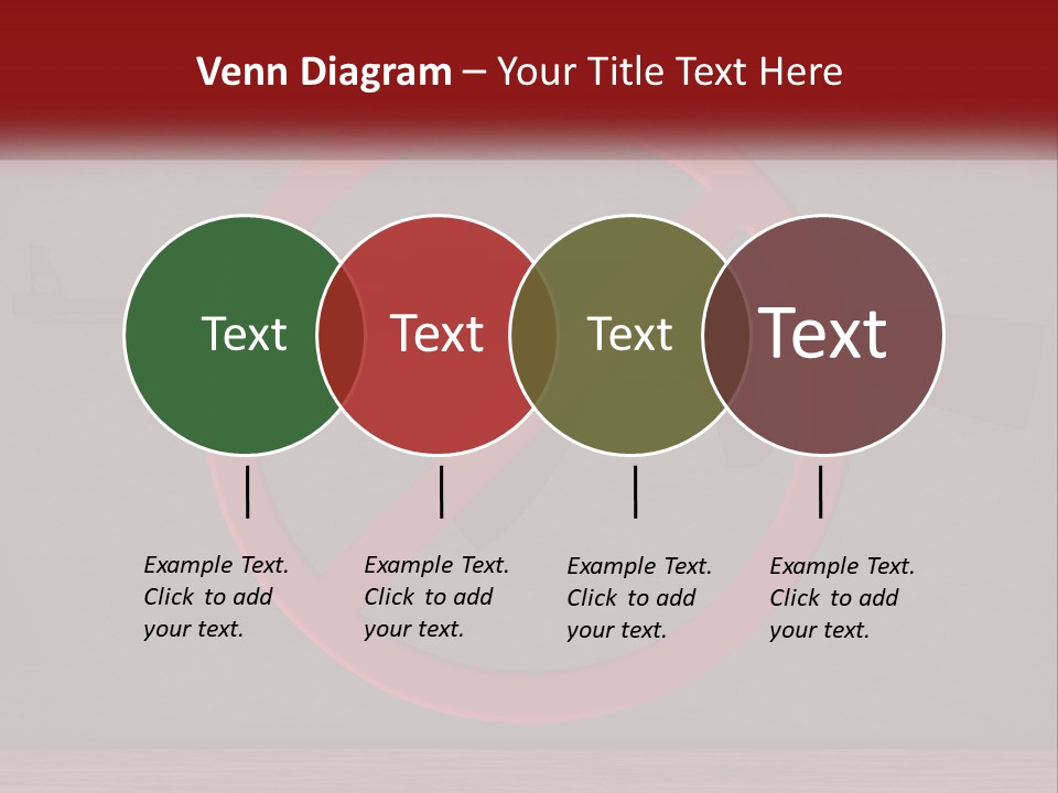 Heat White Switch PowerPoint Template