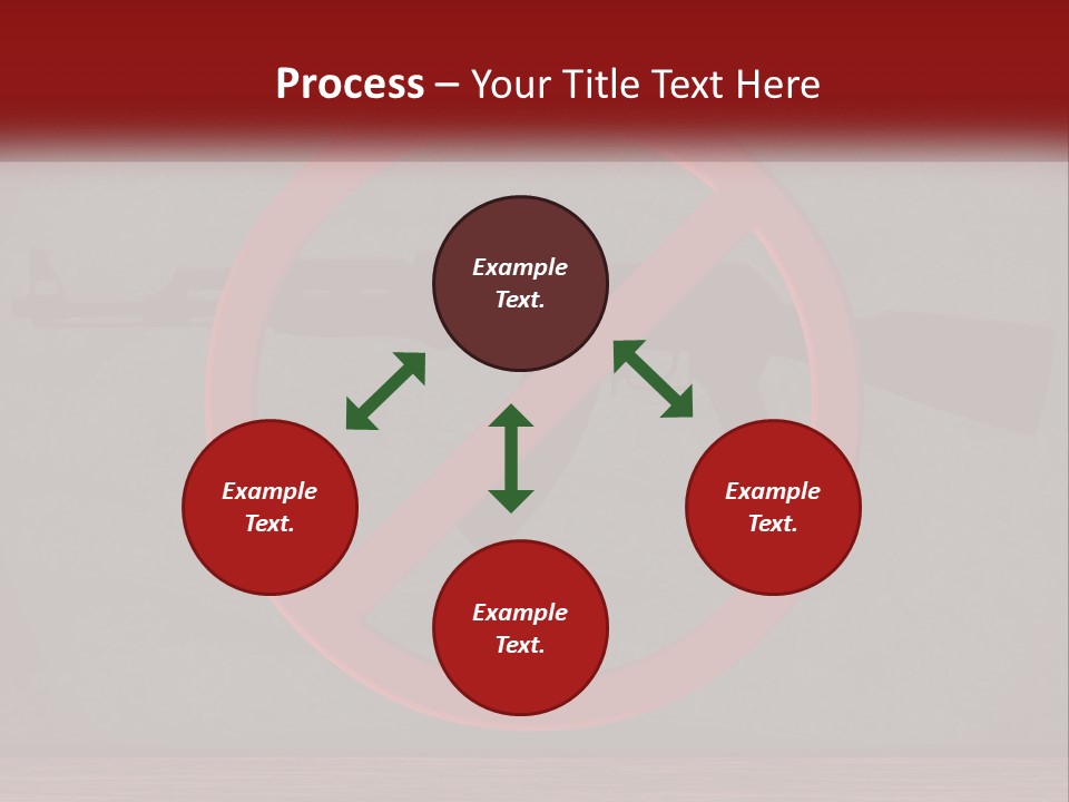 Heat White Switch PowerPoint Template
