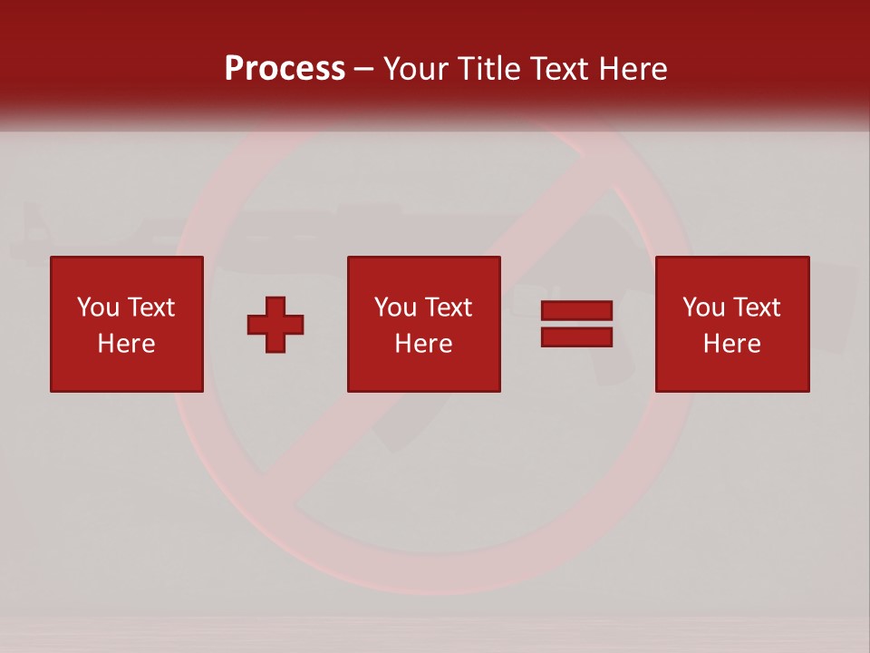 Heat White Switch PowerPoint Template