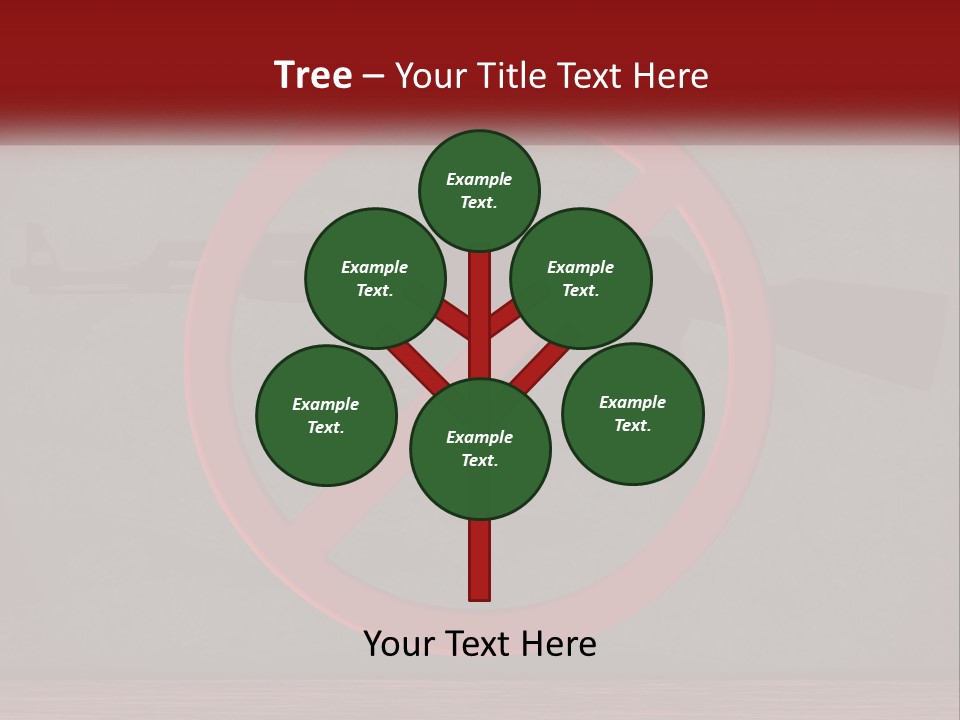 Heat White Switch PowerPoint Template