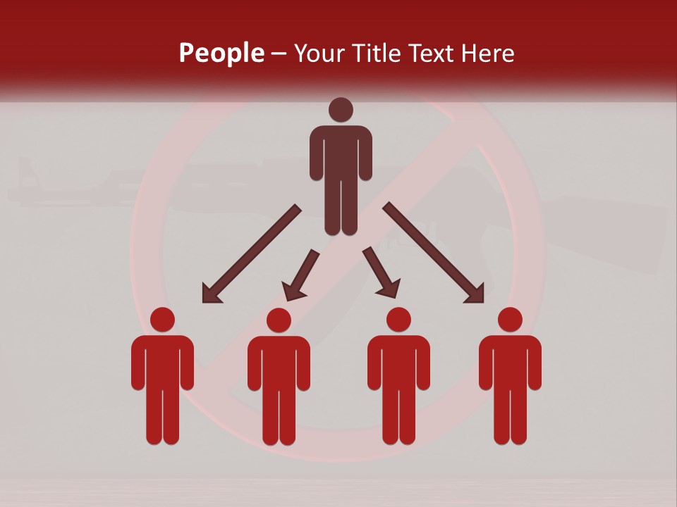 Heat White Switch PowerPoint Template