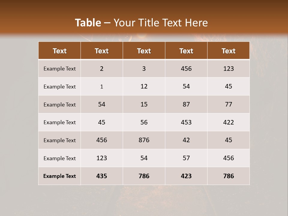 Cooling Air Heat PowerPoint Template