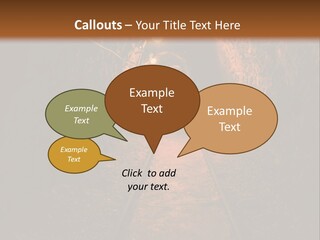 Cooling Air Heat PowerPoint Template
