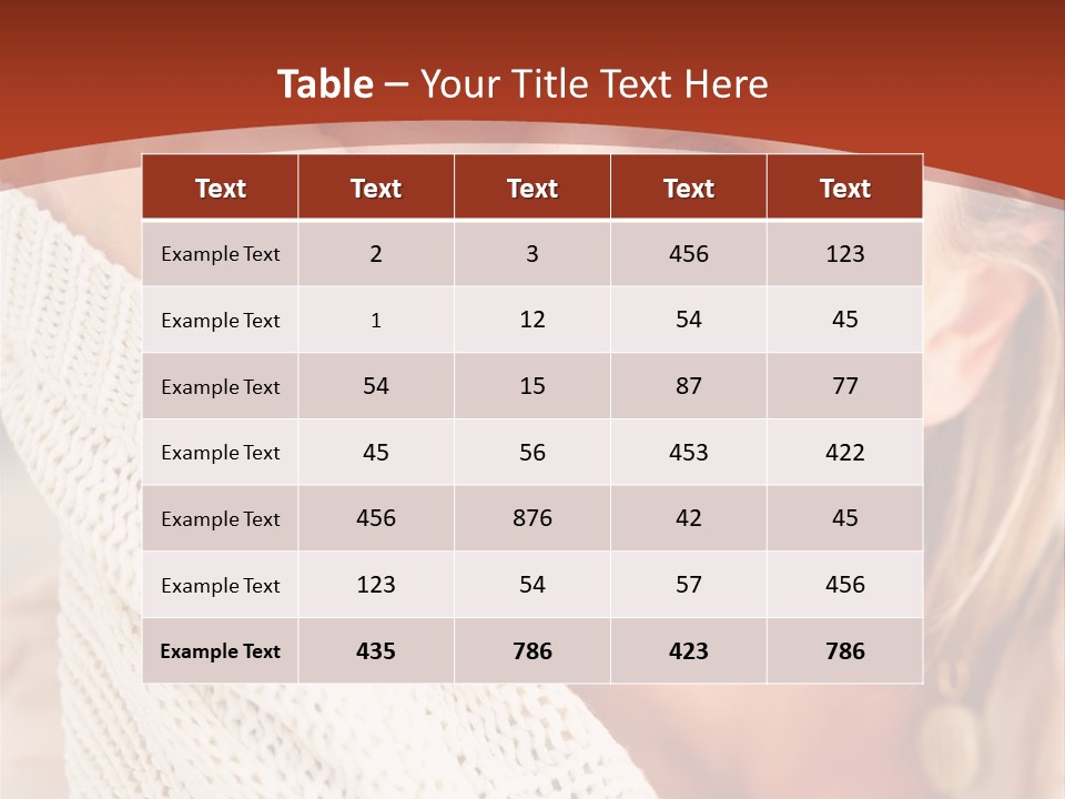 Cooling House Cool PowerPoint Template