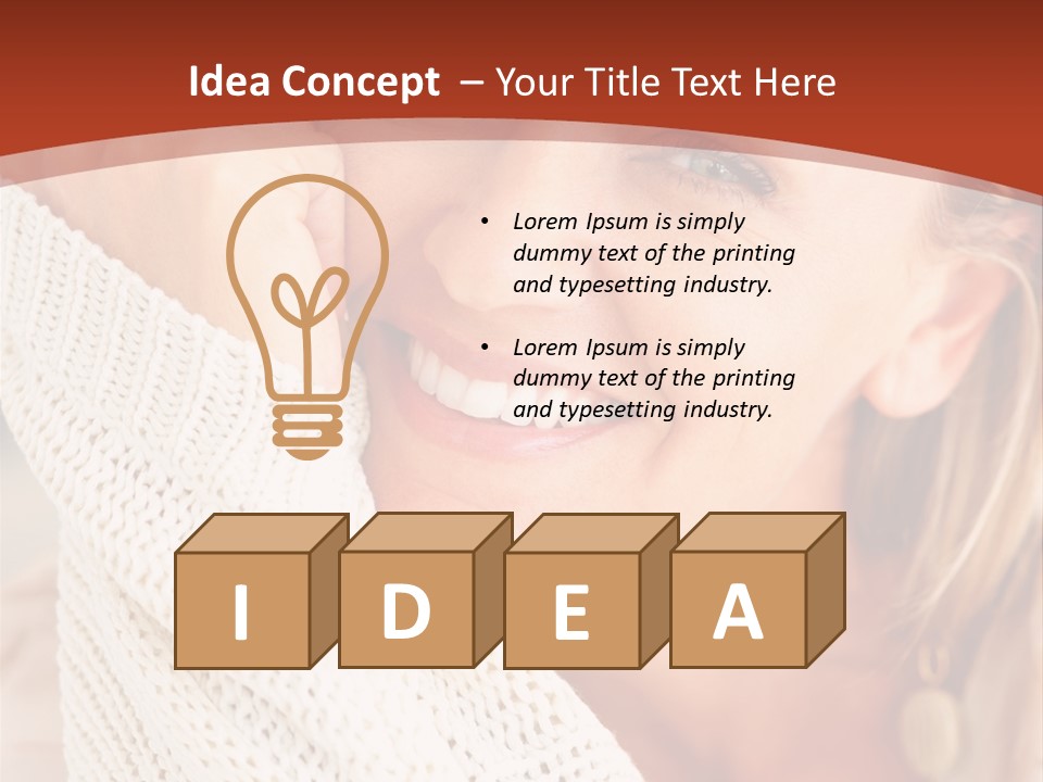 Cooling House Cool PowerPoint Template